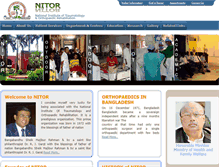 Tablet Screenshot of nitorbd.com